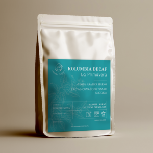 Kolumbia - ziarnista bezkofeinowa